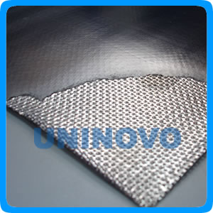 Expanded graphite sheet Reinforced tanged metal