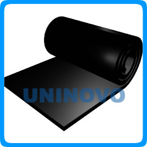 Cloth insertion rubber sheet
